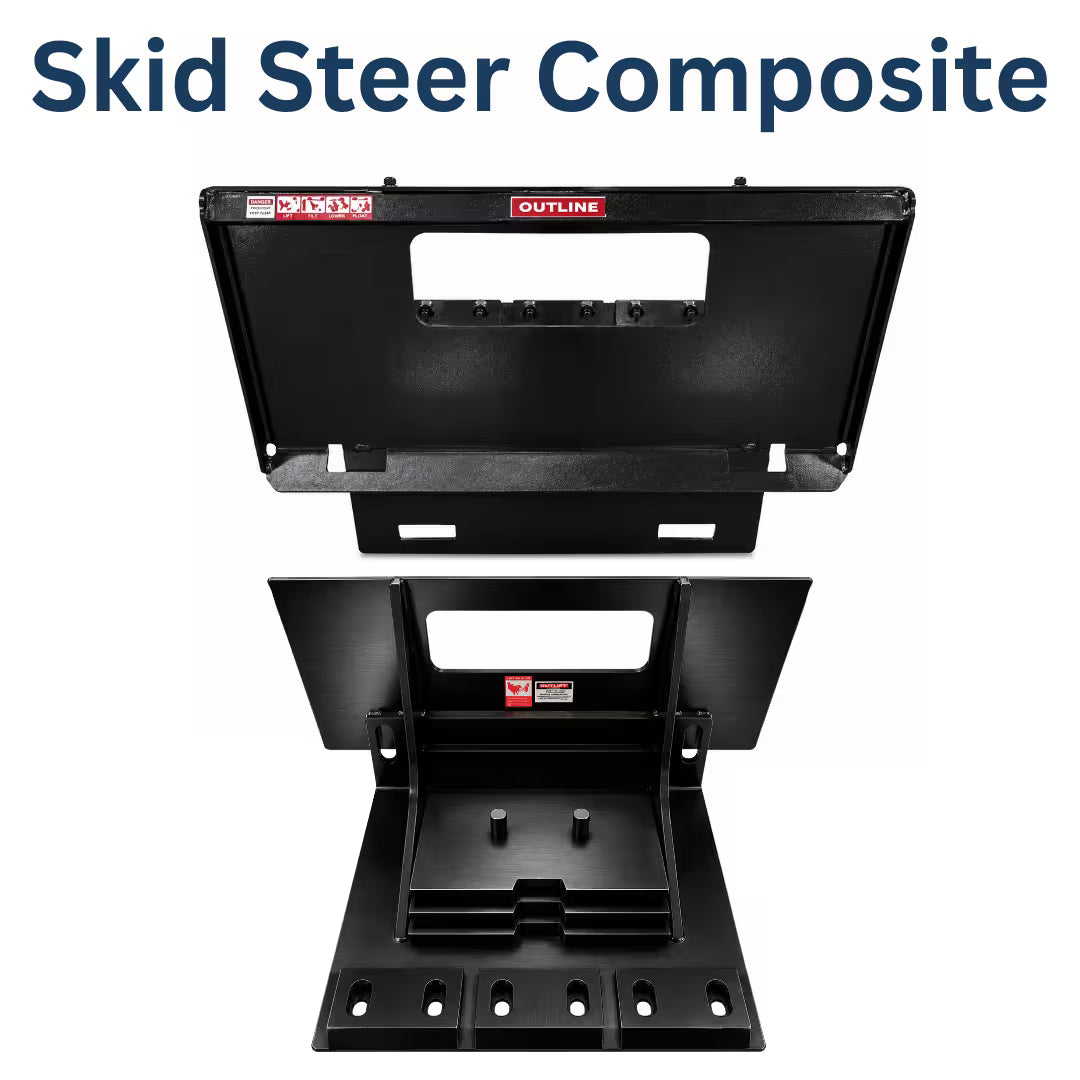 Skid Steer Floor Scraper Attachment for Heavy-Duty Flooring Removal