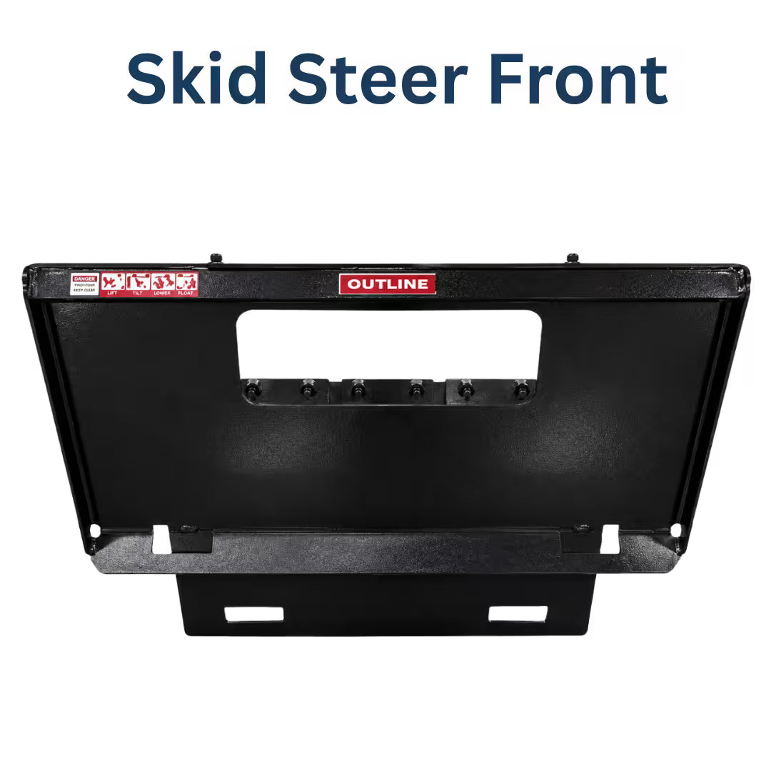 Skid Steer Floor Scraper Attachment for Heavy-Duty Flooring Removal